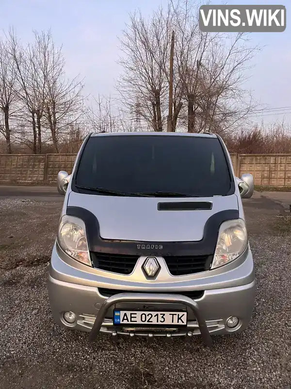 Минивэн Renault Trafic 2008 2 л. Ручная / Механика обл. Днепропетровская, Кривой Рог - Фото 1/12