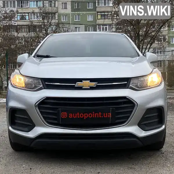 KL7CJKSB0HB188746 Chevrolet Trax 2017 Позашляховик / Кросовер 1.4 л. Фото 2