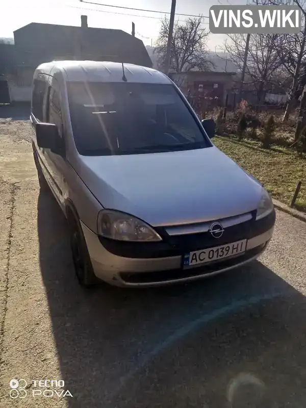 Минивэн Opel Combo 2005 1.69 л. Ручная / Механика обл. Волынская, Луцк - Фото 1/10