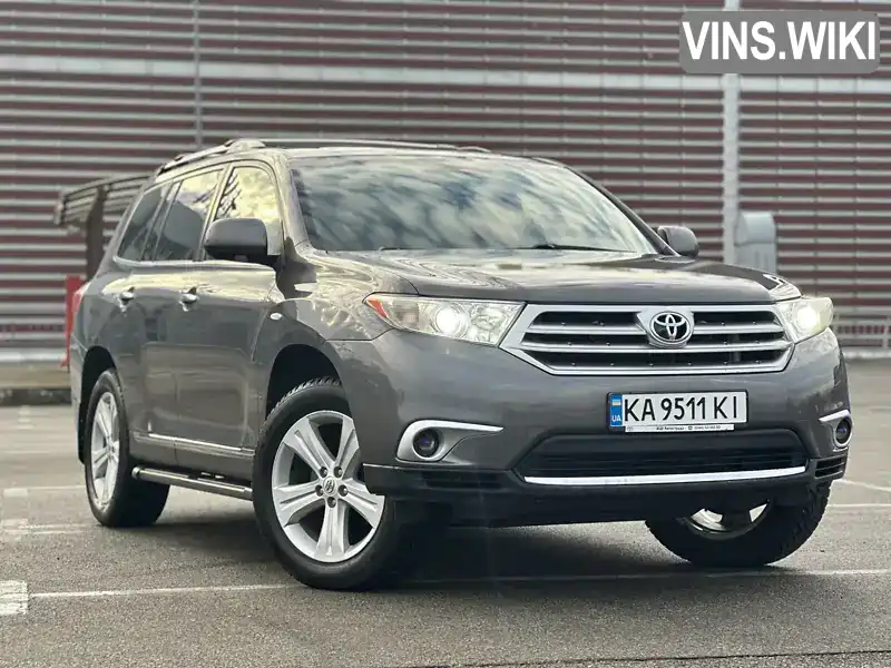 Позашляховик / Кросовер Toyota Highlander 2012 3.46 л. Автомат обл. Донецька, Добропілля - Фото 1/21