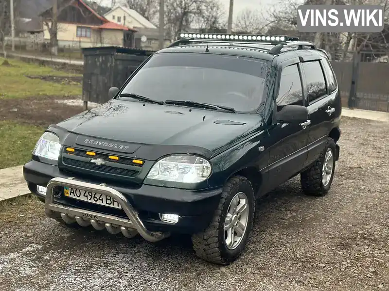 Внедорожник / Кроссовер Chevrolet Niva 2005 1.7 л. Ручная / Механика обл. Закарпатская, Тячев - Фото 1/21