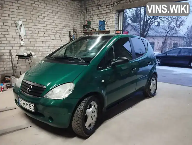 Хетчбек Mercedes-Benz A-Class 1998 1.4 л. Ручна / Механіка обл. Тернопільська, Тернопіль - Фото 1/21