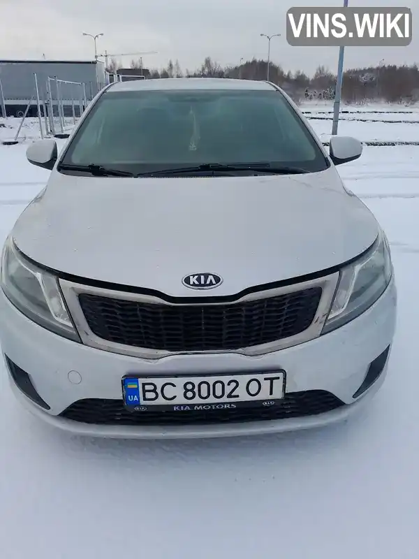 Седан Kia Rio 2012 1.4 л. Ручна / Механіка обл. Львівська, Львів - Фото 1/18