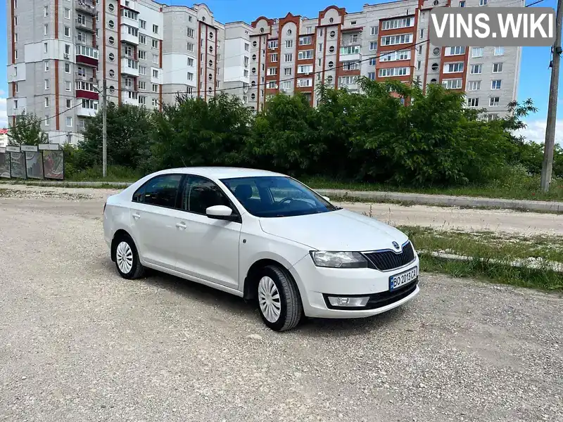 TMBAL2NH5FB100016 Skoda Rapid 2014 Ліфтбек 1.6 л. Фото 2