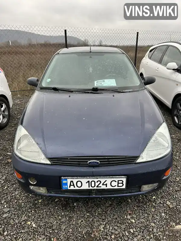 Хетчбек Ford Focus 1999 1.6 л. Ручна / Механіка обл. Закарпатська, Хуст - Фото 1/5