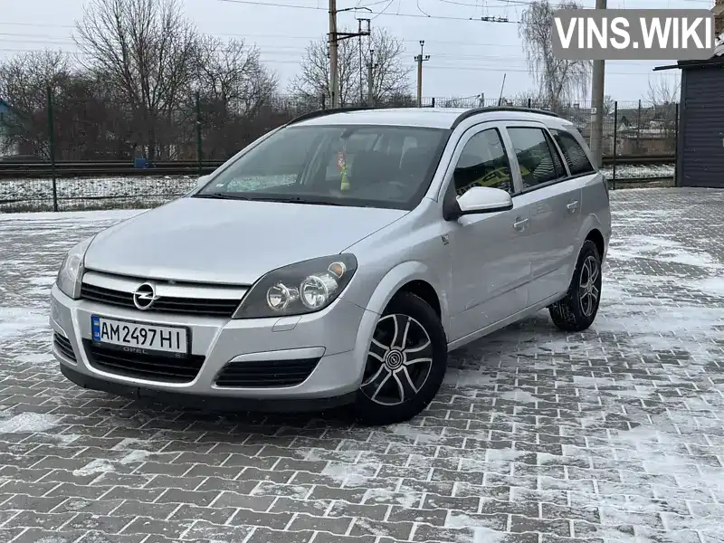 Универсал Opel Astra 2005 1.69 л. Ручная / Механика обл. Житомирская, Звягель - Фото 1/21