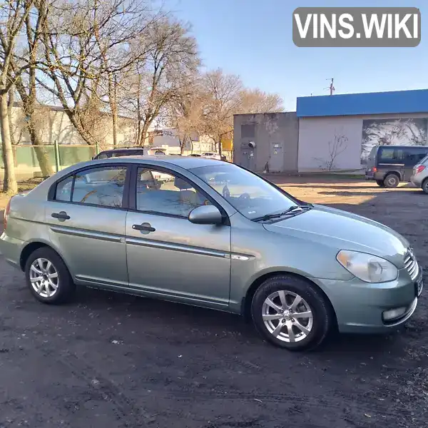 Седан Hyundai Accent 2007 1.4 л. Автомат обл. Одесская, Одесса - Фото 1/7