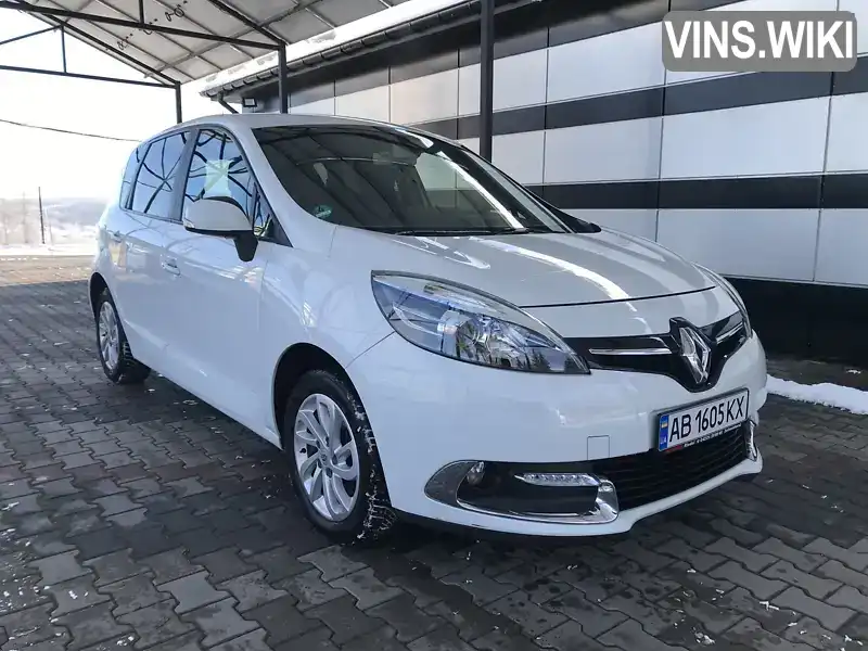 Мінівен Renault Scenic 2014 1.6 л. Ручна / Механіка обл. Вінницька, Вінниця - Фото 1/21