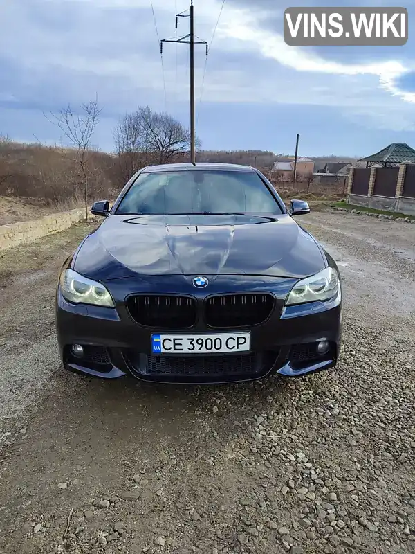 Седан BMW 5 Series 2013 2 л. Автомат обл. Чернівецька, Сторожинець - Фото 1/21