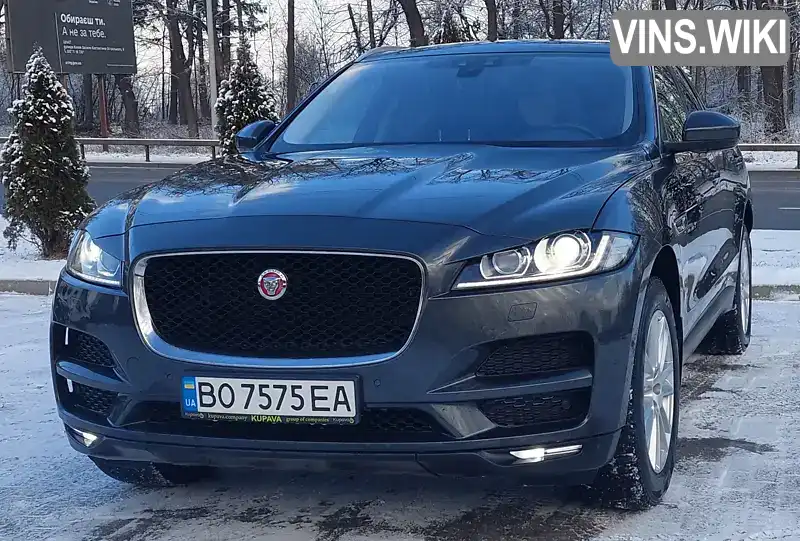 Позашляховик / Кросовер Jaguar F-Pace 2016 2 л. Автомат обл. Тернопільська, Тернопіль - Фото 1/21