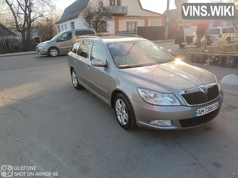 Универсал Skoda Octavia 2013 1.6 л. Ручная / Механика обл. Житомирская, Житомир - Фото 1/9