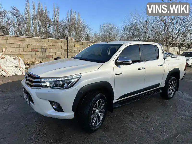 Пикап Toyota Hilux 2017 2.8 л. Автомат обл. Днепропетровская, Покров (Орджоникидзе) - Фото 1/21