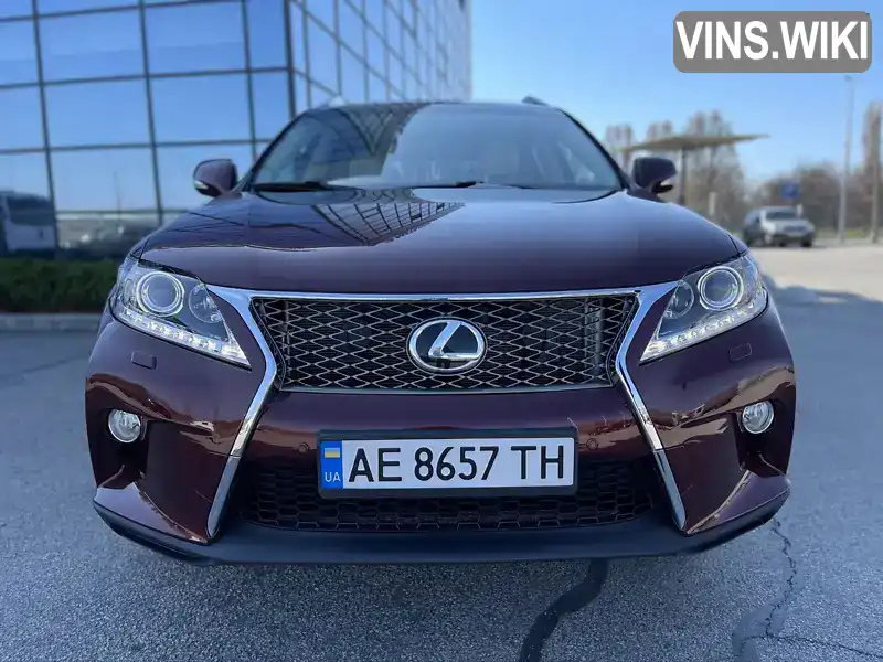 Позашляховик / Кросовер Lexus RX 2013 3.46 л. Автомат обл. Дніпропетровська, Дніпро (Дніпропетровськ) - Фото 1/21