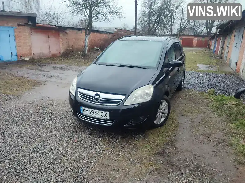 Мінівен Opel Zafira 2009 1.7 л. Ручна / Механіка обл. Житомирська, Бердичів - Фото 1/21