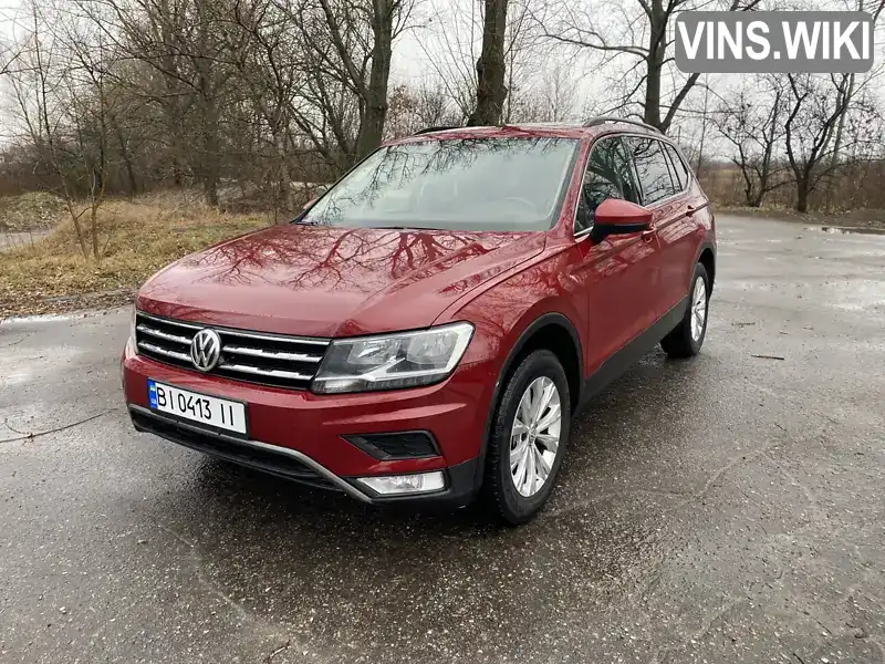 Внедорожник / Кроссовер Volkswagen Tiguan 2018 1.98 л. Автомат обл. Полтавская, Кременчуг - Фото 1/16