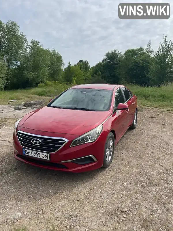 Седан Hyundai Sonata 2016 2.36 л. Автомат обл. Одесская, Одесса - Фото 1/14