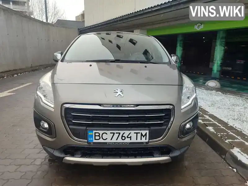 Внедорожник / Кроссовер Peugeot 3008 2015 1.56 л. Ручная / Механика обл. Львовская, Львов - Фото 1/21