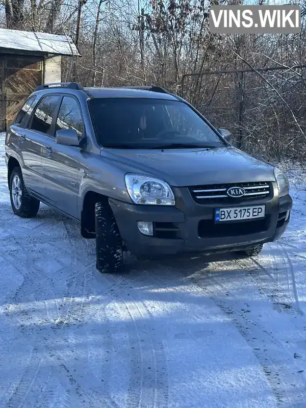 Внедорожник / Кроссовер Kia Sportage 2006 1.99 л. Ручная / Механика обл. Тернопольская, location.city.melnytsia_podilska - Фото 1/20