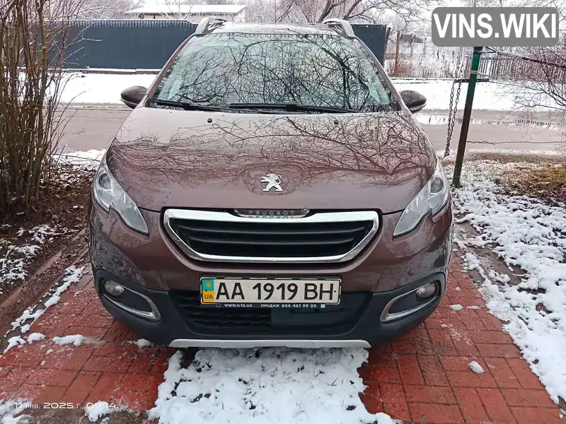 Позашляховик / Кросовер Peugeot 2008 2014 1.6 л. Ручна / Механіка обл. Київська, Київ - Фото 1/4