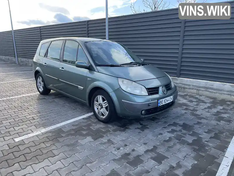 Минивэн Renault Scenic 2004 1.9 л. Ручная / Механика обл. Николаевская, Николаев - Фото 1/10