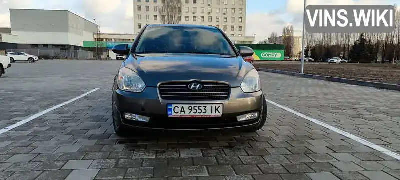 Седан Hyundai Accent 2008 1.4 л. Ручная / Механика обл. Черкасская, Черкассы - Фото 1/21