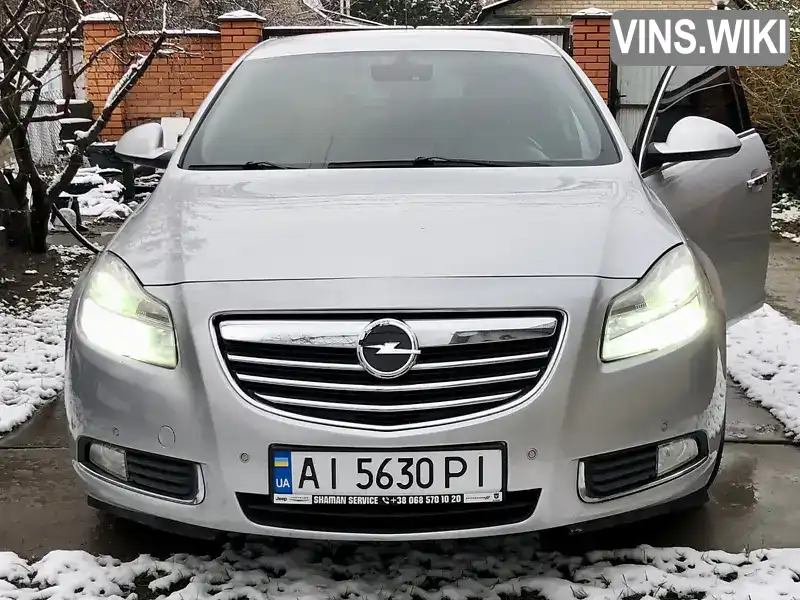 Лифтбек Opel Insignia 2011 1.96 л. Ручная / Механика обл. Киевская, Киев - Фото 1/21