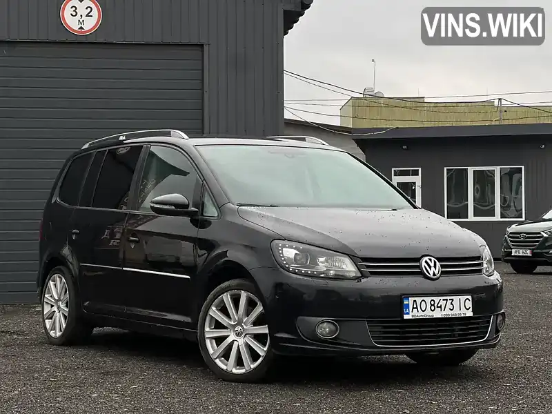 Мінівен Volkswagen Touran 2014 2 л. Автомат обл. Закарпатська, Ужгород - Фото 1/21