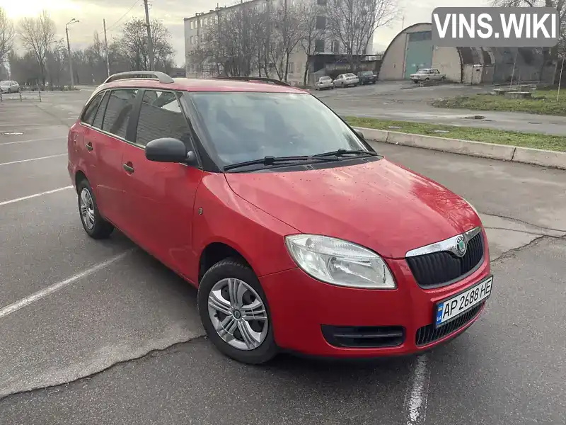 Универсал Skoda Fabia 2009 1.2 л. Ручная / Механика обл. Запорожская, Запорожье - Фото 1/15