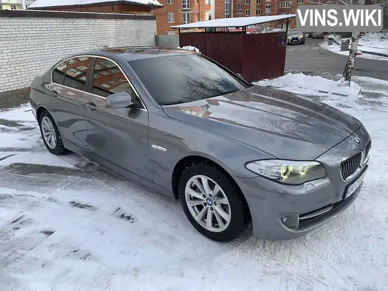 Седан BMW 5 Series 2012 2 л. Автомат обл. Тернопільська, Тернопіль - Фото 1/21