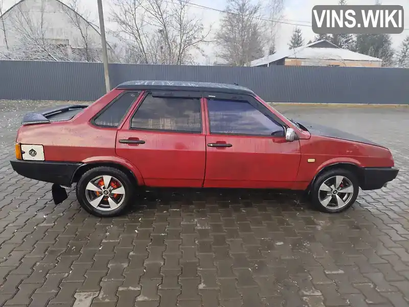 Седан ВАЗ / Lada 21099 1992 1.5 л. обл. Житомирська, Хорошів (Володарськ-Волинський) - Фото 1/8