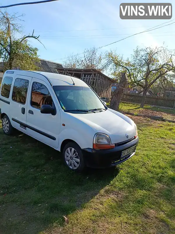 Минивэн Renault Kangoo 1999 1.87 л. Ручная / Механика обл. Ровенская, Заречное - Фото 1/8