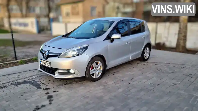 Минивэн Renault Scenic 2015 1.46 л. Ручная / Механика обл. Полтавская, Миргород - Фото 1/14