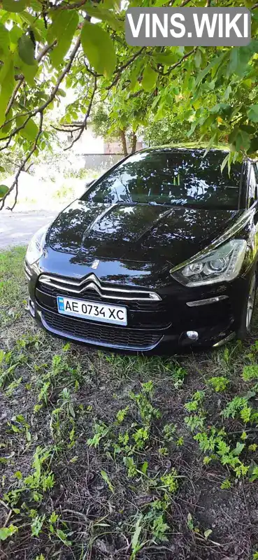 Хэтчбек Citroen DS5 2012 2 л. Автомат обл. Днепропетровская, Синельниково - Фото 1/9