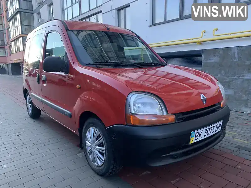 Минивэн Renault Kangoo 1999 1.9 л. Ручная / Механика обл. Волынская, Луцк - Фото 1/9