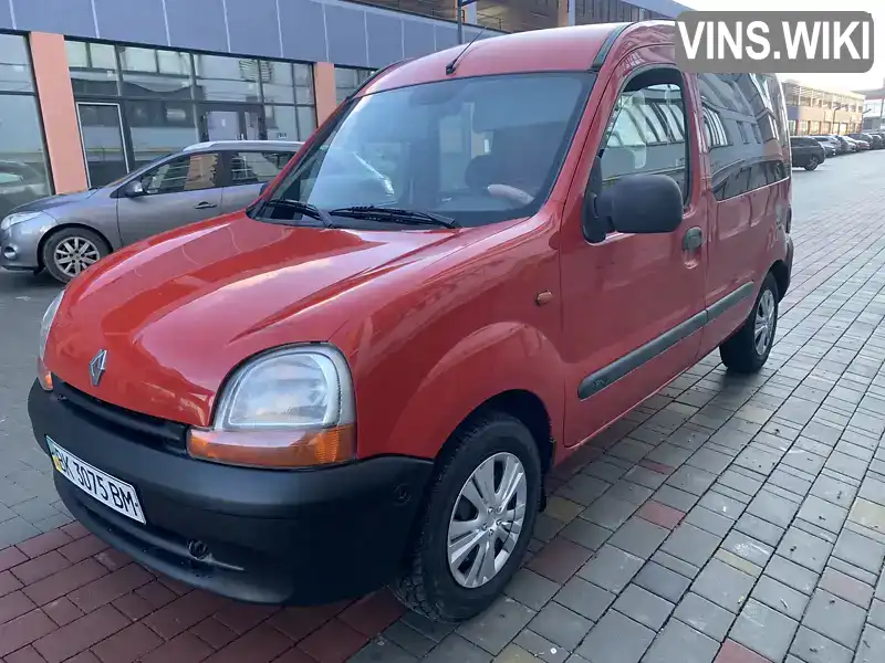 VF1FC0EAF20094611 Renault Kangoo 1999 Минивэн 1.9 л. Фото 2