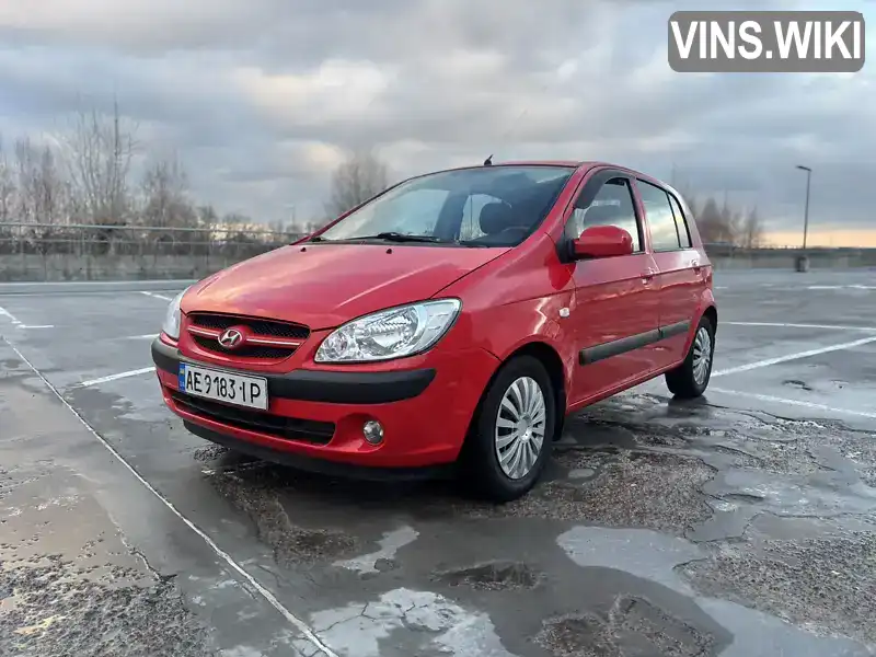 Хетчбек Hyundai Getz 2007 1.4 л. Автомат обл. Київська, Київ - Фото 1/21