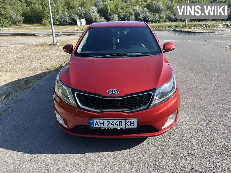 Седан Kia Rio 2012 1.59 л. Автомат обл. Дніпропетровська, Дніпро (Дніпропетровськ) - Фото 1/21