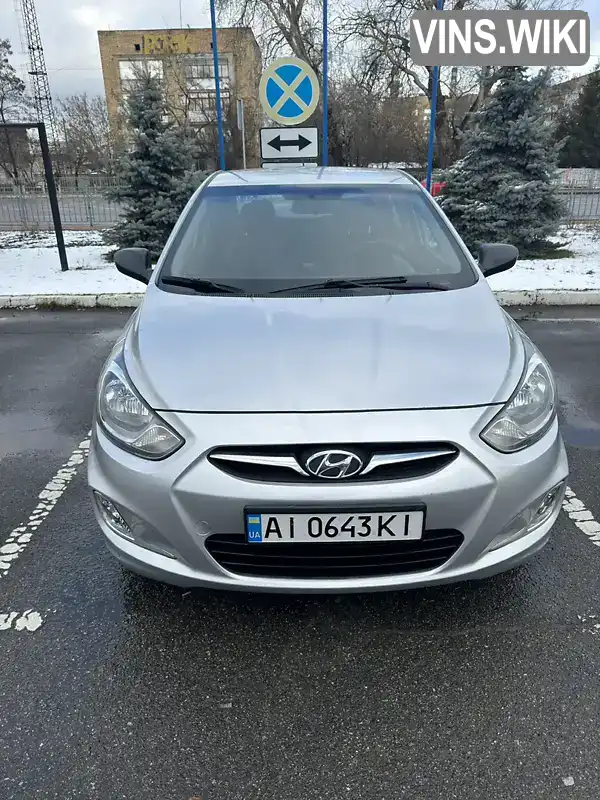 Седан Hyundai Accent 2011 1.4 л. Ручная / Механика обл. Киевская, Борисполь - Фото 1/13