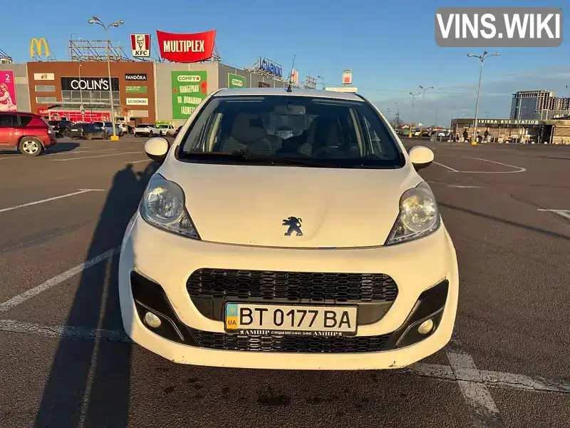 Хэтчбек Peugeot 107 2012 1 л. Автомат обл. Одесская, Одесса - Фото 1/12