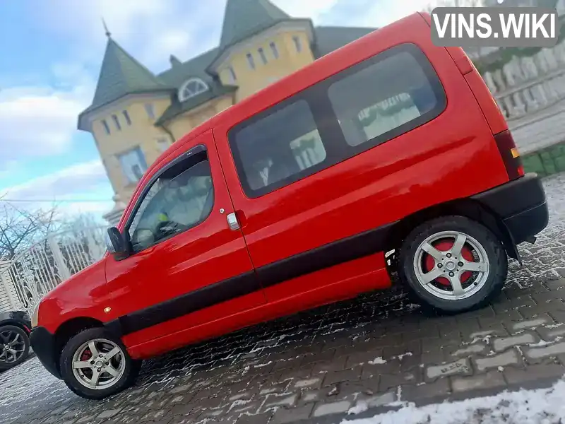 Минивэн Citroen Berlingo 2004 1.9 л. Ручная / Механика обл. Черновицкая, Черновцы - Фото 1/21