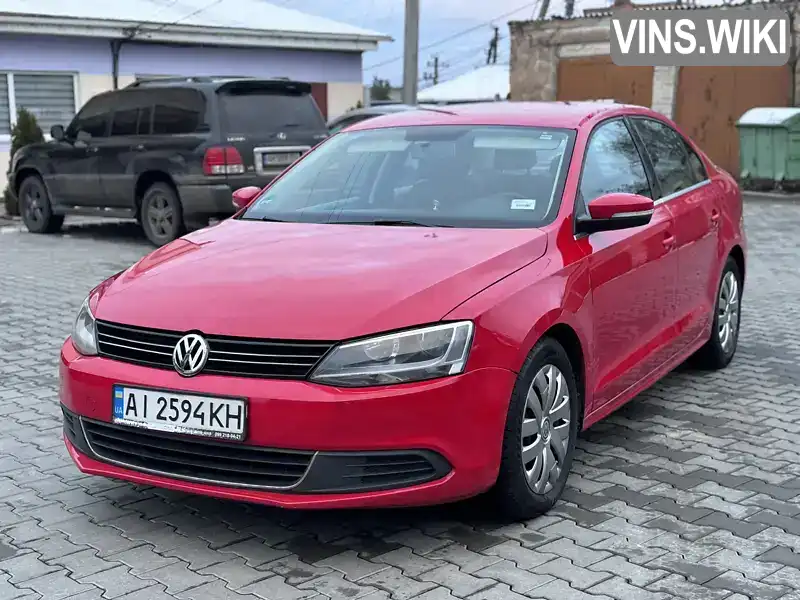 Седан Volkswagen Jetta 2013 2.48 л. Автомат обл. Житомирская, Радомышль - Фото 1/19