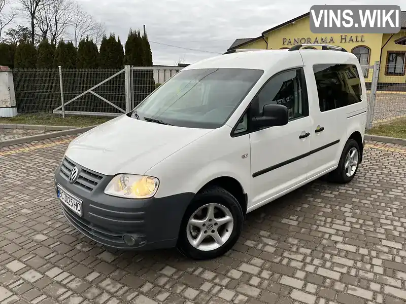 Мінівен Volkswagen Caddy 2007 2 л. Ручна / Механіка обл. Львівська, Самбір - Фото 1/21