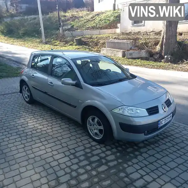 Хетчбек Renault Megane 2004 1.6 л. Ручна / Механіка обл. Львівська, Львів - Фото 1/15