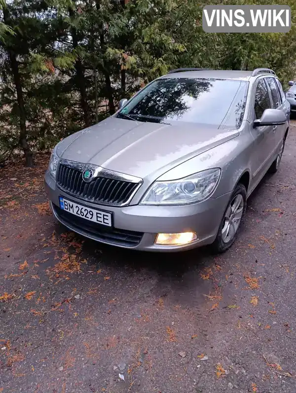 Універсал Skoda Octavia 2009 1.6 л. Ручна / Механіка обл. Сумська, Охтирка - Фото 1/20