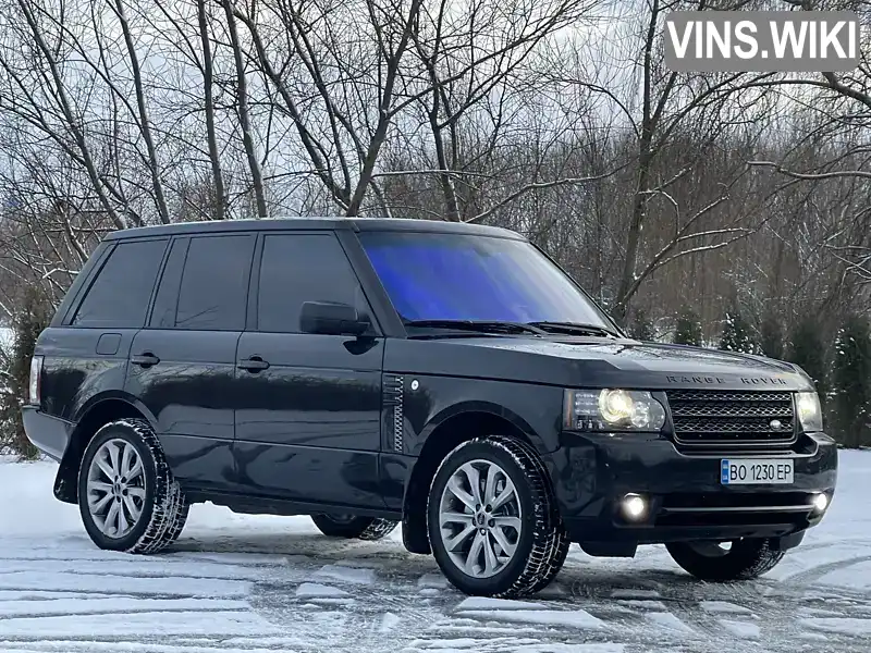 Внедорожник / Кроссовер Land Rover Range Rover 2009 3.63 л. Автомат обл. Тернопольская, Тернополь - Фото 1/21