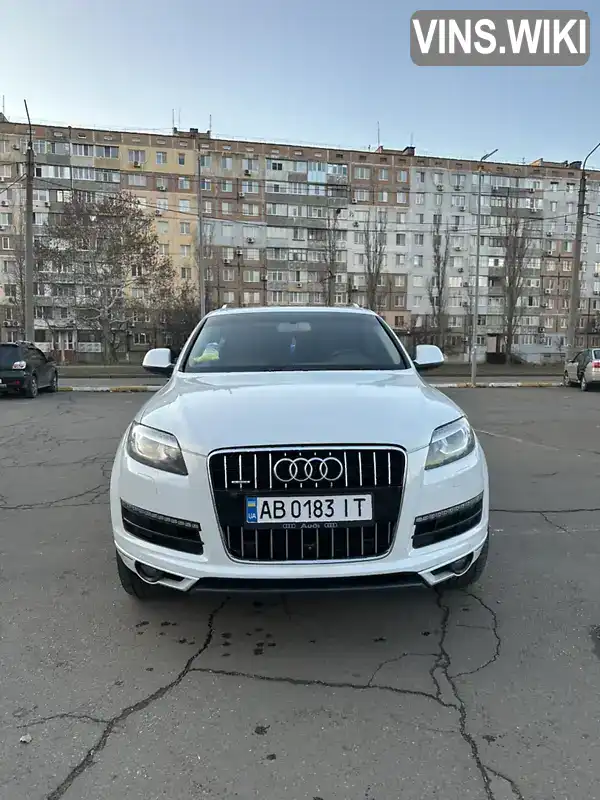 Позашляховик / Кросовер Audi Q7 2013 3 л. Типтронік обл. Миколаївська, Миколаїв - Фото 1/21