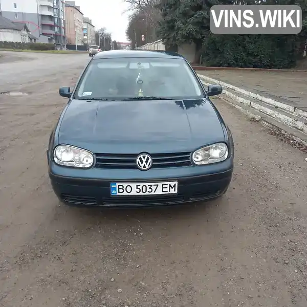 Хэтчбек Volkswagen Golf 2002 1.6 л. Ручная / Механика обл. Тернопольская, Борщев - Фото 1/14