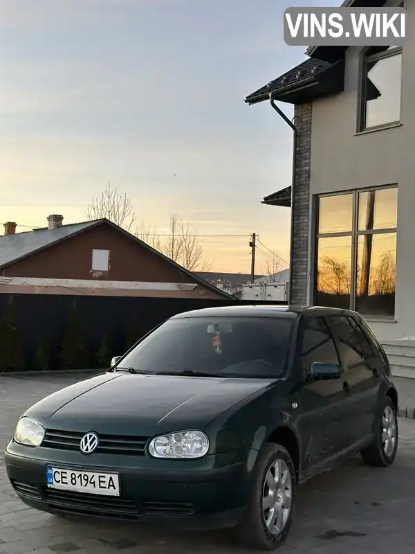 Хетчбек Volkswagen Golf 1998 1.9 л. Ручна / Механіка обл. Чернівецька, Чернівці - Фото 1/12