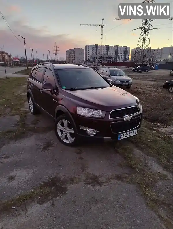 Внедорожник / Кроссовер Chevrolet Captiva 2011 2.2 л. Ручная / Механика обл. Черниговская, Чернигов - Фото 1/19