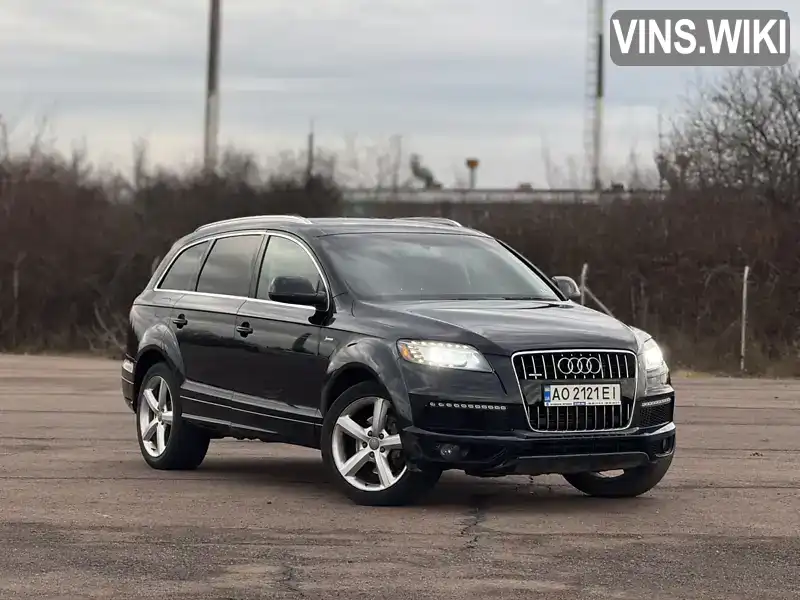 Позашляховик / Кросовер Audi Q7 2010 3 л. Автомат обл. Закарпатська, Ужгород - Фото 1/18